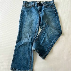 Old navy blue jeans size 4p